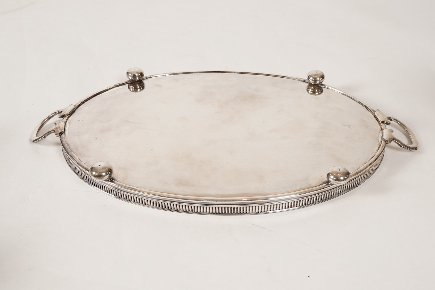 A late Victorian five piece silver tea and coffee service, all pieces with makers marks for John Edward Bingham and Walker & Hall